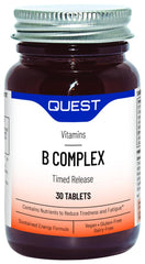 Quest Vitamins B Complex Timed Release 60's (Formerly Mega B 100 Timed Release)