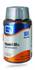 Quest Vitamins Vitamin E 400iu with Mixed Tocopherols 60's