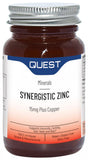 Quest Vitamins Synergistic Zinc 15mg Plus Copper 90's