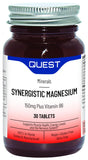 Quest Vitamins Synergistic Magnesium 150mg Plus Vitamin B6 30's
