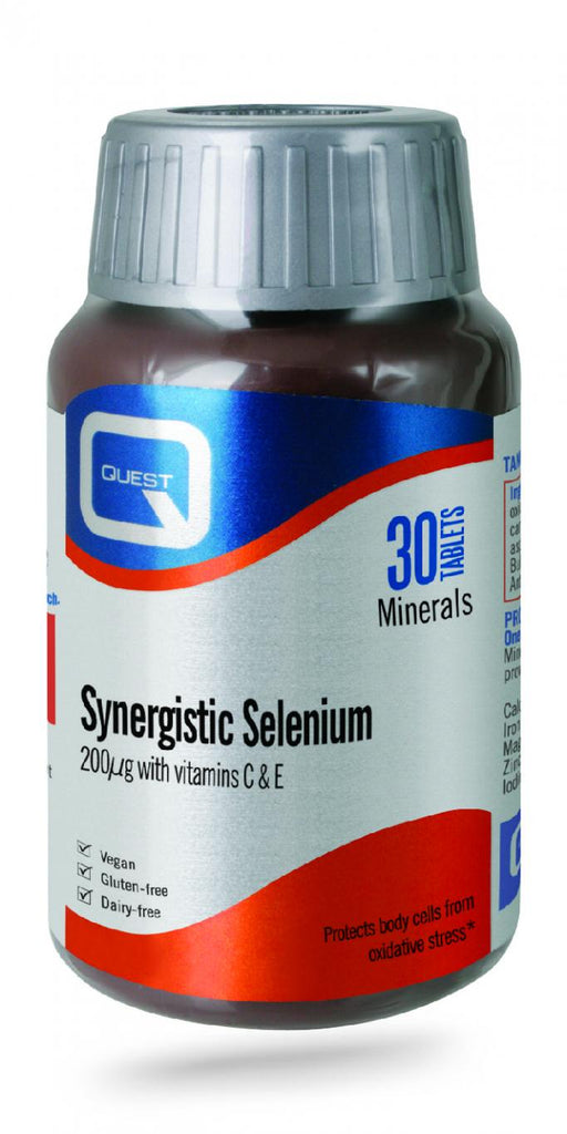Quest Vitamins Synergistic Selenium 200ug 30's