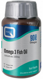 Quest Vitamins Omega 3 Fish Oil 1000mg 90's