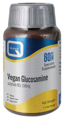 Quest Vitamins Vegan Glucosamine Sulphate KCL 1000mg 90's