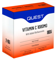 Quest Vitamins Vitamin C 1000mg With Added Bioflavanoids 180's