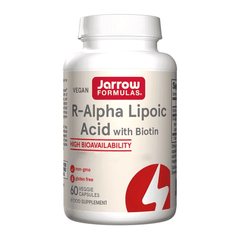 Jarrow Formulas R-Alpha Lipoic Acid with Biotin 60s