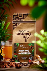 Rio Amazon Yerba Mate With Guarana, Cinnamon & Cloves Teabags 20's