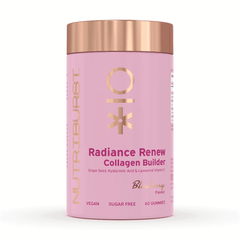 Nutriburst Radiance Renew Collagen Builder Blueberry Flavour 60 Gummies