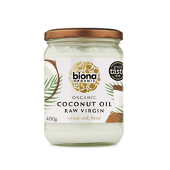 Biona Organic Raw Virgin Coconut Oil 400g