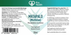 Rio Health Matapalo (Mistletoe) 30ml