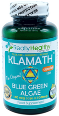 The Really Healthy Company Klamath Blue Green Algae 500mg 130's