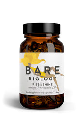 Bare Biology Rise & Shine Omega-3 + Vitamin D3 60s