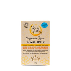 Raw Pot Organic Raw Royal Jelly 20g