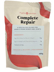 Rhythm Nutrition Complete Repair Bovine Collagen 450g (INCLUDE SCOOP)