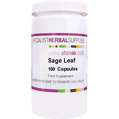 Specialist Herbal Supplies (SHS) Sage Leaf Capsules 100s