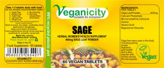 Veganicity Sage 400mg