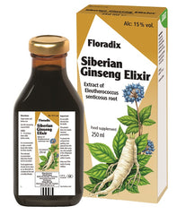 Salus Floradix Siberian Ginseng Elixir 250ml