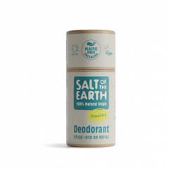 Salt of the Earth Unscented Deodorant Stick - Use or Refill 75g