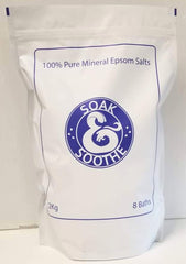 Soak & Soothe 100% Pure Mineral Epsom Salts 2kg