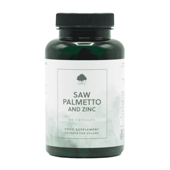 G&G Vitamins Saw Palmetto and Zinc 120s