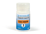 Schuessler 3 Calc Sulph 125 tablets