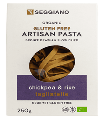Seggiano Seggiano Organic Gluten Free Chickpea & Rice Tagliatelle 250g
