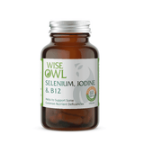 Wise Owl Selenium, Iodine, B12 60s