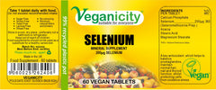 Veganicity Selenium 200Âµg
