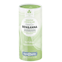 Ben & Anna Sensitive Lemon & Lime Natural Deodorant 40g