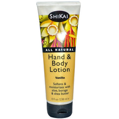 Shikai Moisturizing Hand & Body Lotion Vanilla 238ml