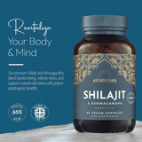 Ayurvediq Wellness Shilajit & Ashwagandha 60s
