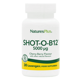 NaturesPlus Shot-O-B12 5000ug 30 Lozenges