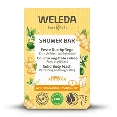 Weleda Shower Bar Ginger + Petitgrain 75g