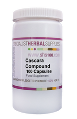 Specialist Herbal Supplies (SHS) Cascara Compound Capsules 100's