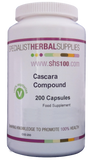 Specialist Herbal Supplies (SHS) Cascara Compound Capsules 200's