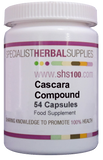Specialist Herbal Supplies (SHS) Cascara Compound Capsules 54's