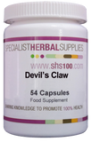 Specialist Herbal Supplies (SHS) Devil’s Claw Capsules 54's
