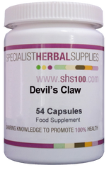 Specialist Herbal Supplies (SHS) Devil’s Claw Capsules 54's