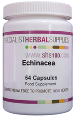 Specialist Herbal Supplies (SHS) Echinacea Capsules 54's