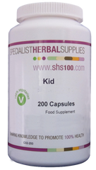 Specialist Herbal Supplies (SHS) Kid Capsules 200's