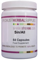 Specialist Herbal Supplies (SHS) Sin/All Capsules 54's