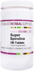 Specialist Herbal Supplies (SHS) Super Spirulina Tablets 180's