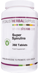 Specialist Herbal Supplies (SHS) Super Spirulina Tablets 360's