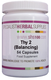 Specialist Herbal Supplies (SHS) Thy-2 (Balancing) Capsules 54's