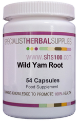 Specialist Herbal Supplies (SHS) Wild Yam Root Capsules 54's