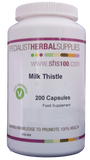 Specialist Herbal Supplies (SHS) Milk Thistle Capsules 200's