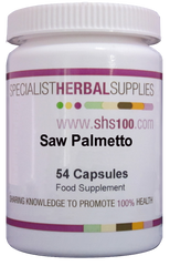 Specialist Herbal Supplies (SHS) Saw Palmetto Capsules 54's