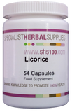 Specialist Herbal Supplies (SHS) Licorice Capsules 54's