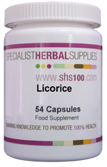 Specialist Herbal Supplies (SHS) Licorice Capsules 54's