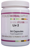 Specialist Herbal Supplies (SHS) Liv 2 Capsules 54's