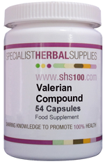 Specialist Herbal Supplies (SHS) Valerian Compound 54's